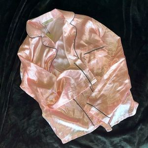 Night Size 12 Pink Silky PJ Set